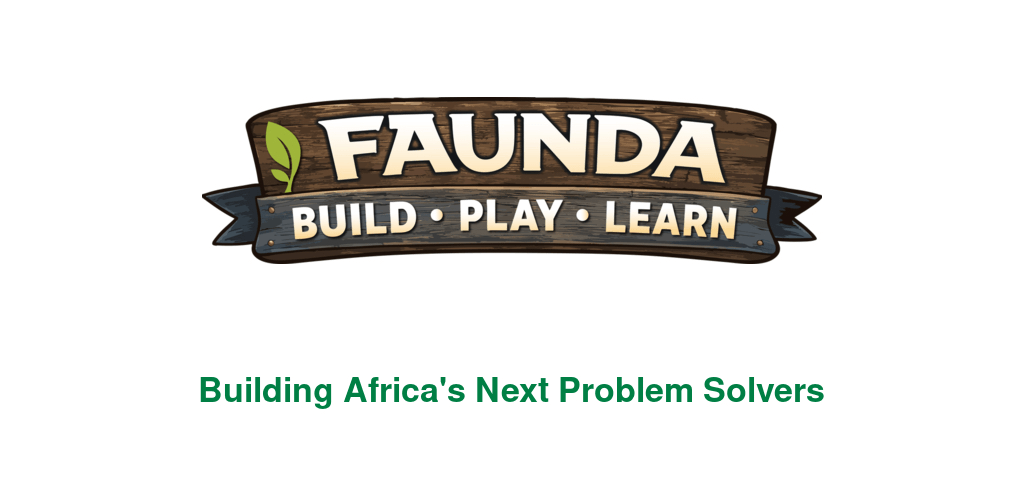 The FAUNDA entrepreneurship game running on Android